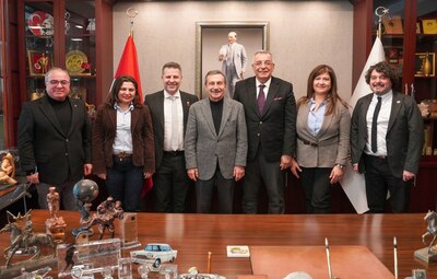 TDB GENEL BAŞKANI GÜLER'DEN BAŞKAN ATAÇ'A ZİYARET